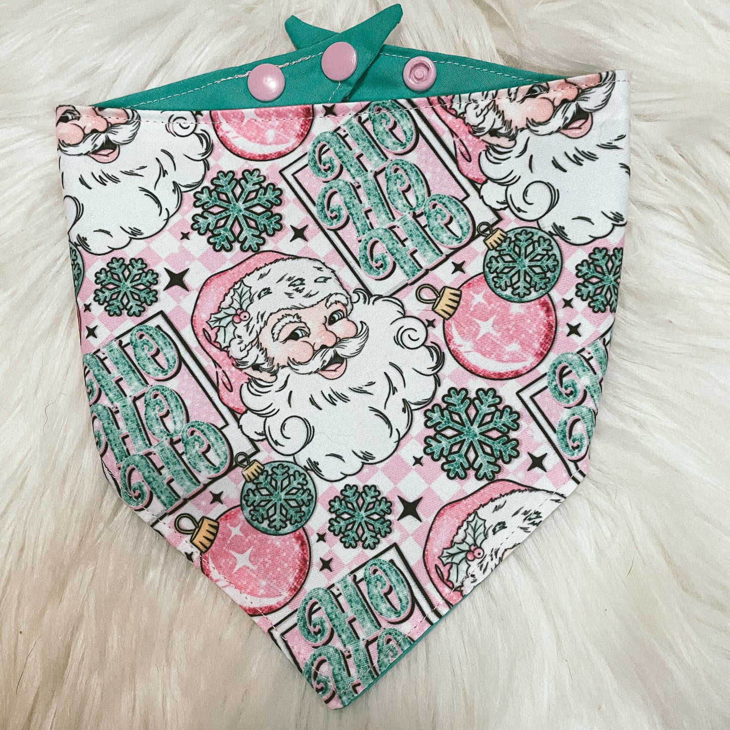 Santa in Pink